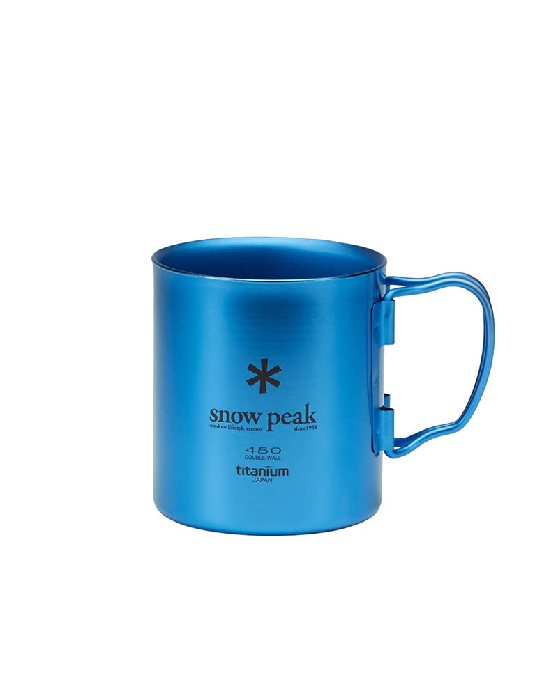 Snow Peak Titanium Double Cup  450