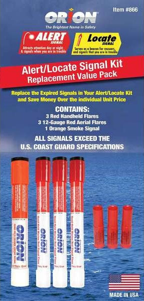 Orion Safety Signals High Performance Alerter Basic Flare Kit