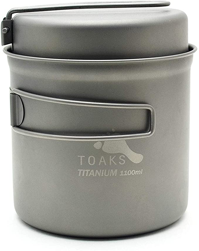 Toaks Titanium Pot With Pan