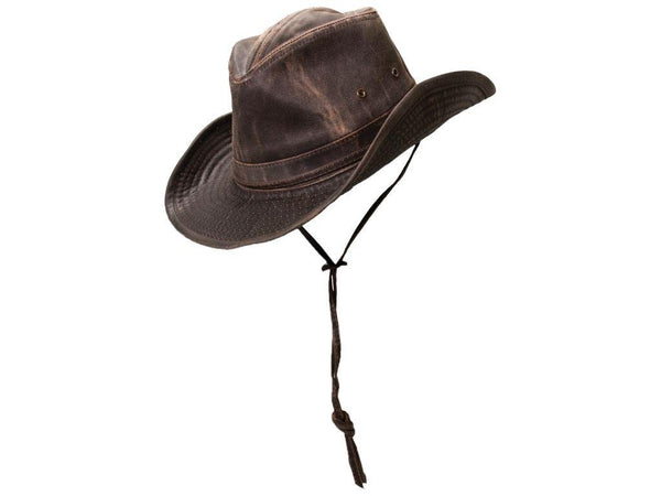 Dorfman Pacific Boondocks Weathered Cotton Outback Hat
