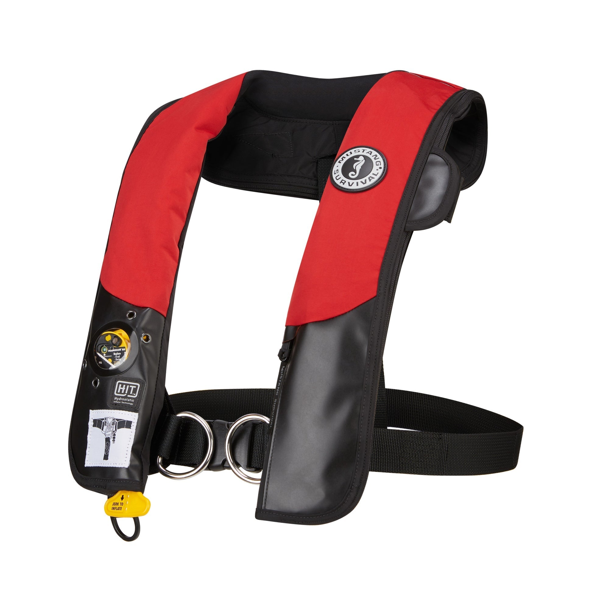 Mustang Survival HIT Hydrostatic Inflatable PFD with Sailing Harness